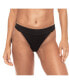 Women's Contrast Detail High Cut Banded Bikini Bottom