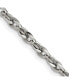 Chisel 4.2mm Fancy Twisted Link Chain Necklace