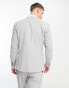 Selected Homme slim fit suit jacket in light grey