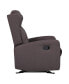 Фото #2 товара Recliner Chair For Living Room, Adjustable Modern Reclining Chair, Recliner Sofa With Lumbar Support, Classic And Traditional Recliner Chair With Comfortable Arms And Back Sofa (Linen Brown)