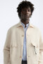 Linen - cotton overshirt