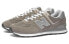 Фото #2 товара New Balance NB 574 防滑耐磨 跑步鞋 男女同款 棕灰色 / Кроссовки New Balance NB 574 ML574EGG