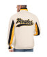 Фото #2 товара Men's Cream Pittsburgh Pirates Rebound Cooperstown Collection Full-Zip Track Jacket
