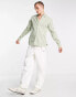 Фото #4 товара AllSaints Hawthorne stretch fit shirt in light green