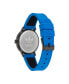 ფოტო #3 პროდუქტის Unisex Three Hand Code One Blue Silicone Strap Watch 38mm