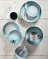 Фото #8 товара Сервировка стола Denby набор посуды Azure Haze 16-предметов, обслуживание на 4 персоны