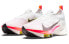 Фото #3 товара Nike Air Zoom Tempo Next% 训练 专业 低帮 跑步鞋 男款 白黑粉 / Кроссовки Nike Air Zoom Tempo Next DJ5430-100