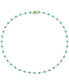 Emerald (5-3/8 ct. t.w.) & Diamond (1-1/6 ct. t.w.) All Around 17" Collar Necklace in 14k Gold (Also in Ruby & Sapphire)