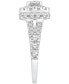 Diamond Halo Bridal Set (2-3/4 ct. t.w.) in 14k White Gold