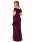 Фото #4 товара Scuba Off-The-Shoulder Gown