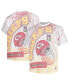 Фото #1 товара Men's White Kansas City Chiefs Big and Tall Allover Print T-shirt