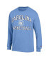 ფოტო #2 პროდუქტის Men's Light Blue North Carolina Tar Heels Basketball Icon Long Sleeve T-shirt