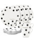 Фото #1 товара all in good taste Deco Dot 12-Pc. Set, Service for 4