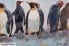 Фото #5 товара Acrylbild handgemalt Kreis der Pinguine