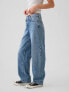 Фото #6 товара High Rise Crossover Barrel Jeans