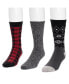 Men's 3 Pair Pack Microfiber Boot Socks