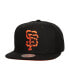 Men's Black San Francisco Giants Shattered Snapback Hat