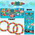 Фото #3 товара Игровой набор Bandai Rainbow Loom Bracelet Creation Set (Набор для создания браслетов Радужная Ткацкая Машинка)