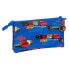 Фото #2 товара SAFTA Triple Cars Race Ready Pencil Case