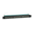 VALUE Kat.6 19"-Patchpanel - 24 P - geschirmt - schwarz - Black