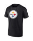 Фото #3 товара Men's Najee Harris Black Pittsburgh Steelers Player Icon T-shirt