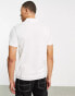 Фото #6 товара Lacoste club polo shirt in white with front graphics