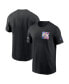 Фото #1 товара Men's Black New York Giants 2023 NFL Crucial Catch Sideline Tri-Blend T-shirt