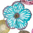 Wall Decoration Alexandra House Living Multicolour Metal Flowers 8 x 132 x 112 cm