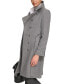 ფოტო #3 პროდუქტის Women's Wool Blend Belted Buttoned Coat