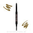 Augenbrauenstift - Makeup Revolution Duo Brow Pencil Brown Коричневый - фото #1