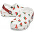 Фото #2 товара Сабо белые CROCS Classic Food Print Clog K