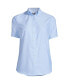 Фото #1 товара Women's School Uniform Short Sleeve Oxford Dress Shirt
