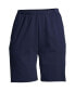 ფოტო #3 პროდუქტის Plus Size Sport Knit High Rise Elastic Waist Shorts