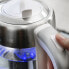 Фото #4 товара Электрический чайник Cecotec ThermoSense 370 Clear 2200W 1,7 L белый нержавеющая сталь