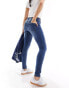 Vero Moda Tanya mid rise skinny jeans in medium blue wash