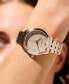 ფოტო #4 პროდუქტის Women's Celestial Starlight Two-Tone Stainless Steel Bracelet Watch 36mm