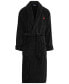 ფოტო #3 პროდუქტის Men's Sleepwear Soft Cotton Kimono Velour Robe