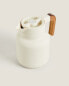 Thermos with acacia handle