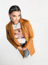 Фото #5 товара Daisy Street 90s longline suede blazer jacket