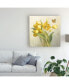 Фото #3 товара Danhui Nai Yellow French Tulips Canvas Art - 15.5" x 21"