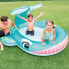 INTEX Inflatable Whale With Sprinkler Pool
