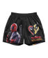 Фото #3 товара Men's Black Deadpool Wolverine Best Friends Retro Shorts