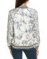 Фото #2 товара Johnny Was Tranquil Silk-Blend Bomber Jacket Women's