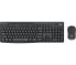 Logitech MK295 Silent Wireless Combo - Full-size (100%) - USB - QWERTY - Graphite - Mouse included
