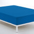 Фото #3 товара Простыня подогнанная Alexandra House Living синяя 200 кровать 50% хлопок 144 темы 28 см