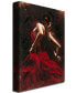 Фото #2 товара Antonio 'Flamenco Dancer' 22" x 32" Canvas Art Print