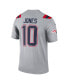 Фото #4 товара Men's Mac Jones Gray New England Patriots Inverted Legend Jersey