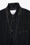 Фото #17 товара Новая модель мужского пиджака ZARA - полосатый, лимитированное издание