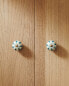 Flower door knob (pack of 2)