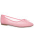 Фото #1 товара Women's Claudiaa Mesh Ballet Flats, Created for Macy's